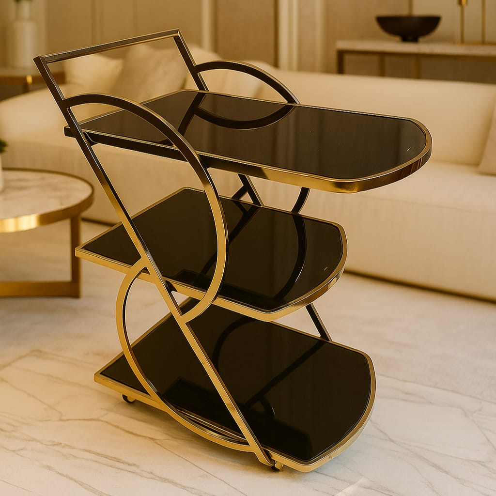 ترولي بيضاوي ثلاثه دور